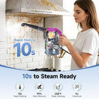 Steam Mop & Detachable Handheld Steam Cleaner 248°F Steam in 10s - Image 4