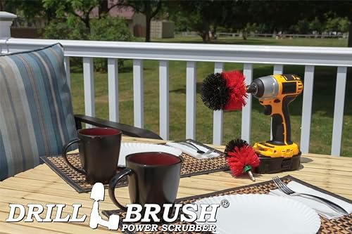 Bird Bath Cleaning Brush - Concrete Cleaning Brushes - Brick Brush - Image 6