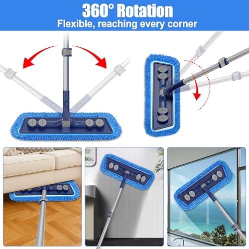 Microfiber Mops for Floor Cleaning: Dust Mop for Hardwood Floors - Image 4