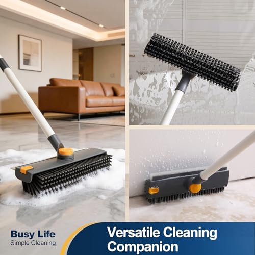 Yocada Floor Scrub Brush 3 in 1 Dual-Sided Stiff Bristle Scrubber Brush - Image 5