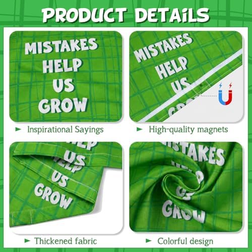 8Pcs Classroom Inspirational Fluorescent Light Covers,2x4 FT Colorful - Image 3