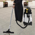 30L/8Gal Commercial Carpet Cleaner, 3 in1 Wet Dry Extractor Vacuum Upholstery Cleaner Machine with Long Flat/Dust/Water Vacuum Head, 1000W Professional Floor Cleaning Machine for Carpet Sofa Curtain - Image 3