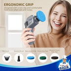 MR.SIGA Electric Spin Scrubber for Kitchen and Bathroom Cleaning - Image 6