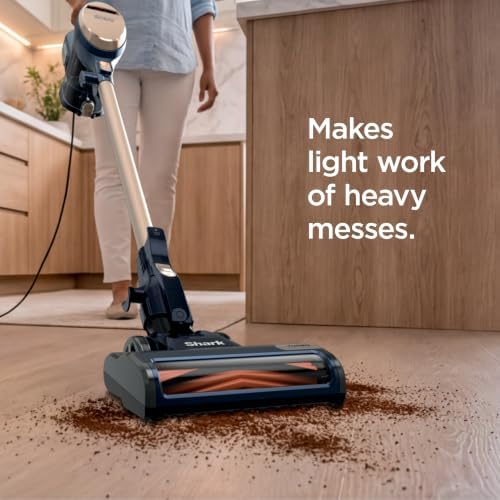 Shark Rocket Turbo Corded Stick Vacuum, Self-Cleaning, Navy, TV301 - Image 3