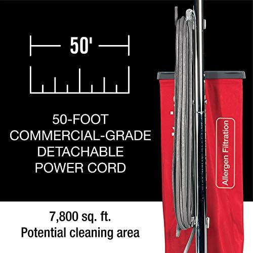 Sanitaire Tradition Commercial Bagged Upright Vacuum, SC688B ,Red - Image 7