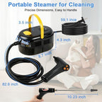 1500W Handheld Steam Cleaner for Home, 15s Heat-Up Steamer for Cleaning, 6-Level Adjustable High-Temperature High Pressure Portable Steam Cleaner for Car Detailing, Tile, Grout, Furniture, with 15 Pcs - Image 7