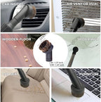 Household Cleaning Kit Attachments Vacuum Cleaner Accessories Universal Vacuum Hose Adapters Flexible Crevice Tool for Dryer Lint Vent Trap Cleaner - Image 6