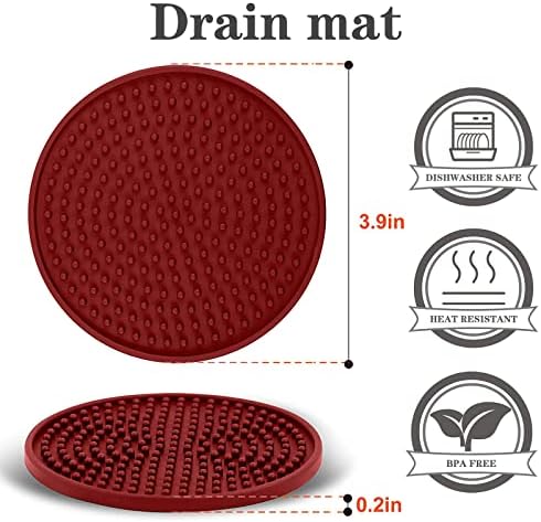 Cast Iron Cleaner Scrubber+Tray Heavy Duty Handle, 3mm Welded Chain Mail - Image 4