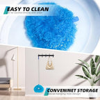 DRQ Ceiling Fan Cleaner Duster with 13-48 in Extension Pole, Blue - Image 5