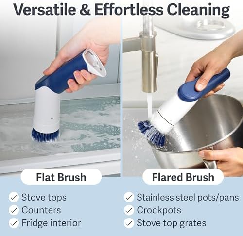 Casabella Power Spin Handheld Scrubber - Image 3