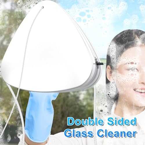 Double Sided Magnetic Window Cleaner, Outside Magnetic Window Cleaner, Double Sided Window Brush Glass Wiper Cleaning Tools, Outside Glass Wiper for Window Cleaning (3-10) - Image 7