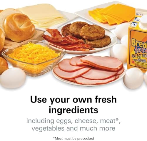 Hamilton Beach Breakfast Sandwich Maker with Egg Cooker Ring - Image 4