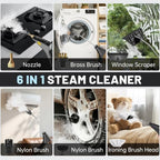Steam Cleaner, 2500W Portable Handheld Steamer for Home Cleaning - Image 4