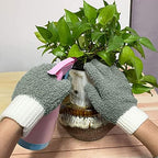 MIG4U Microfiber Gloves - Dusting Gloves for House Cleaning - Washable Blind Cleaner Duster Tool (Gray,S/M) - Image 6
