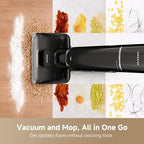 dreame Aero Wet Dry Vacuum Cleaner, All-in-ONE Vacuum Mop for Wet & Dry Messes, 0 Hair Residue Great for Pet Owners, One-Press Self-Clean, 180° Lie Flat, 35mins Runtime for Hard Floor Cleaning - Image 2