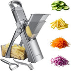 SupMaKin Safe Mandoline Slicer Plus for Kitchen, Vegetable Slicer & Chopper by SafeMandolineSlicerChopper