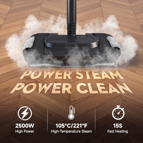 Steam Cleaner & Steam Mop Plus 1500W - Image 4