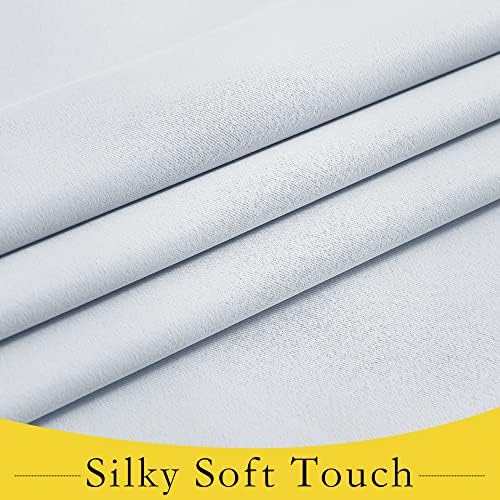 NICETOWN Greyish White Classroom Door Window Cover, Lockdown Shade - Image 5