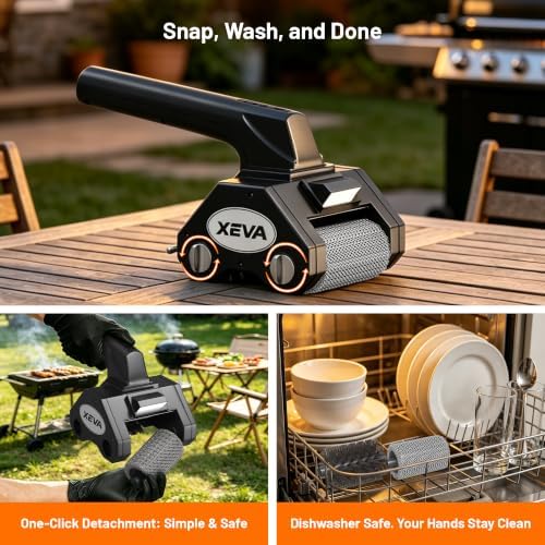 Grill Cleaner Cordless Rechargeable for Home Garden - Image 4