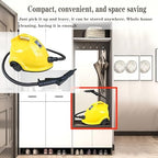 1.6L Steam Cleaner Handheld, 1800W for Deep Cleaning Floors, Couches & Cars - Lightweight Steamer with Safety Lock, No Chemicals Needed, 6 Tools for Grout, Windows & Upholstery (Machine + Mop) - Image 5