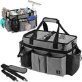 Large Cleaning Caddy Bag Built-in hard plastic sheet Aluminum foil lining by Timoxi