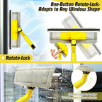 Professional Window Squeegee with 60" Extension Pole for Home - Image 4