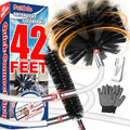PetOde 42Ft Dryer Vent Cleaner Kit, Flexible Lint Remover by PetOde