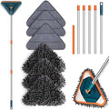Wall Cleaner Mop with Long Handle, 360° Rotatable Wall Mop, 85“ Baseboard Cleaner Tool Duster for Wall Washer Cleaner Tool for Walls/Dust/Ceiling Fans/Baseboard/Floors by YourFurnitureExpert