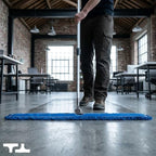 48 Inch Blue Commercial Dust Mop & Floor Sweeper with Extendable Handle – Mop for Hardwood, Tile, and Concrete Floor Cleaning - Image 2