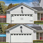 Magnetic Garage Door Accents Hardware with 4 Faux Hinges and 2 Handles - Image 5