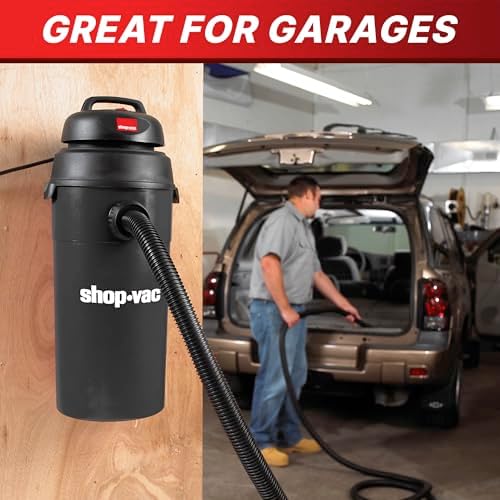 Shop-Vac 9522205 5 Gallon 5.5 Peak HP Hangup Wet/Dry Vacuum, Wall Mount - Image 5