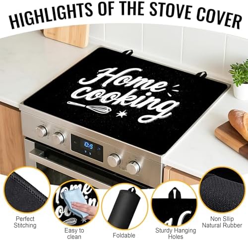 NYZE Stove Top Covers for Electric Stove for Kitchen (Home Cooking) - Image 2
