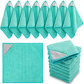 Gersoniel Magnetic Microfiber Cleaning Cloth, Mint Green, 6 x 6 Inch, 8 Pcs by Gersoniel