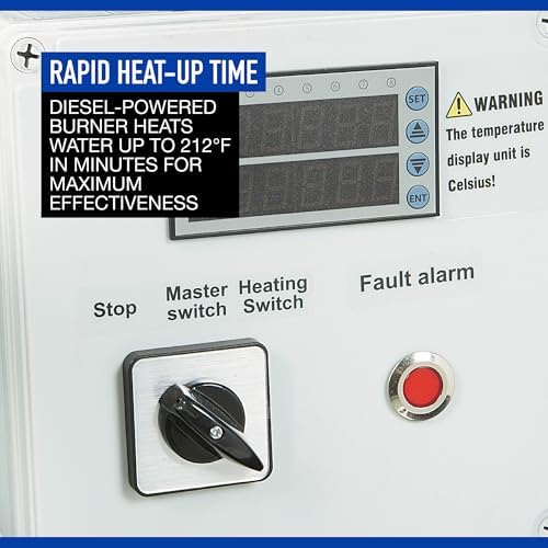 Powerhorse Gas Hot Water Pressure Washer with Diesel Heater, 4,000 PSI - Image 4
