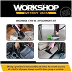 WORKSHOP Wet/Dry Vacs WS17856A 1-7/8-in. 6-Piece Shop Vacuum Attachment Kit - Image 4