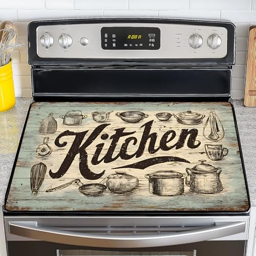 NYZE Stove Top Cover, Electric Glass Cooktop Protector for Kitchen by GIVEYOUTHEBEST