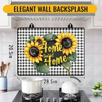 Stove Top Cover for Electric Stove,Glass Stove Top Cover, Heat Resistant Glass Cooktop Cover, Stovetop Protector, Kitchen Decor, Dish Drying Mats Cover for Ceramic Washer Top 28.5x20.5 inch - Image 2