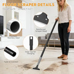 Luvenia Heavy Duty 4-Inch Razor Blade Floor Scraper, 62-Inch Long Handle - Image 4