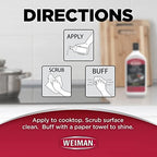Weiman Ceramic and Glass Cooktop Cleaner and Polish - 20 Ounce - Shines and Protects Glass and Ceramic Smooth Top Ranges with its Gentle Formula - Image 4