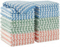 JOYMOOP 18 Pack Microfiber Cleaning Cloth, Kitchen Towels for Dish Drying Washing, Absorbent Streak Free Lint Free Rags for Cleaning, Reusable and Washable Towels - 10" x 10" by JOYMOOP