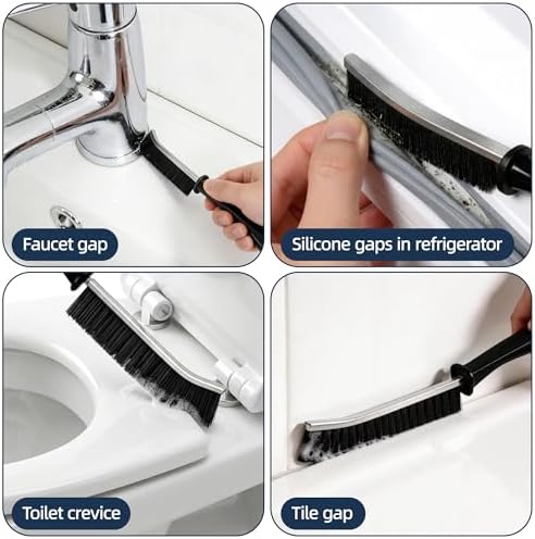 12-51’’ Telescopic Window Squeegee for High Windows, 2-in-1 Window Cleaning Kit with Extra Silicone Blade & Hook, Professional Squeegee for Shower Glass Doors (Window Squeegee Set) - Image 7