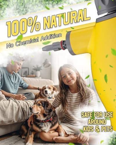 Suu66 Handheld Steam Cleaner, 500mL Tank, Deep Cleaning & 19PCS Accessories - Image 5