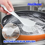 Holikme Dish Brush Cleaning Brush Set for Cleaning Groove Gap,White - Image 2