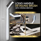 Grout Cleaning Brushes Set (3 Pcs) Deep Cleaner Multi-Purpose Stiff Bristle Brush, Cleaning Toothbrush for Cleaning Corners, Spaces, Tile, Shower, Window & Door Track, Floor, Juicers and Tight Spaces - Image 4
