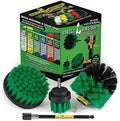 Drill Brush Household Cleaners - Oven Scrub Brush - Stove Top Cleaner Kit by Drillbrush