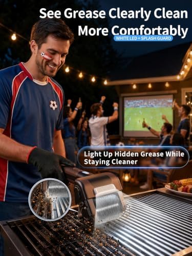 DEGGE Electric Grill Brush, Cordless BBQ Grill Cleaner with 4500mAh - Image 4