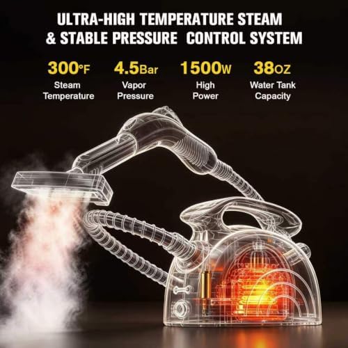 Waitbird 4.5 Bar 300°F Steam Cleaner for Bathroom, Kitchen, Floor & Grout - Image 3