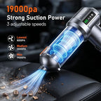 Handheld Car Vacuum Cordless,3 Suction Modes - Image 2