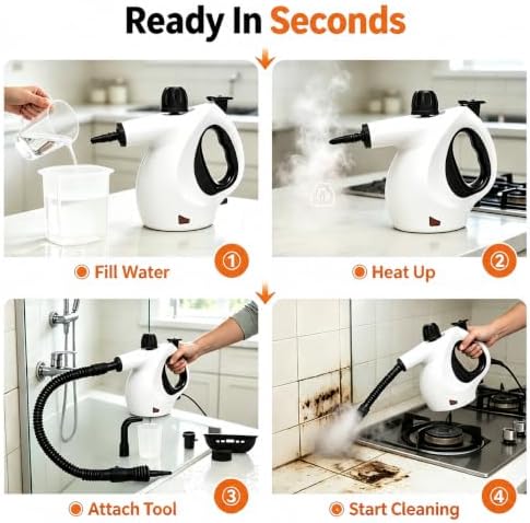 Cusgazy Portable Household Steam Cleaner - Image 5