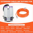 50FT 101678 Extension Cord Compatible with ProTeam Backpack Vacuums - Image 5